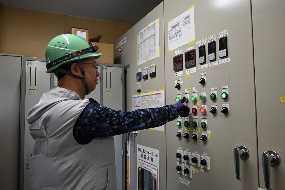 数値を見ながら、調整していきます